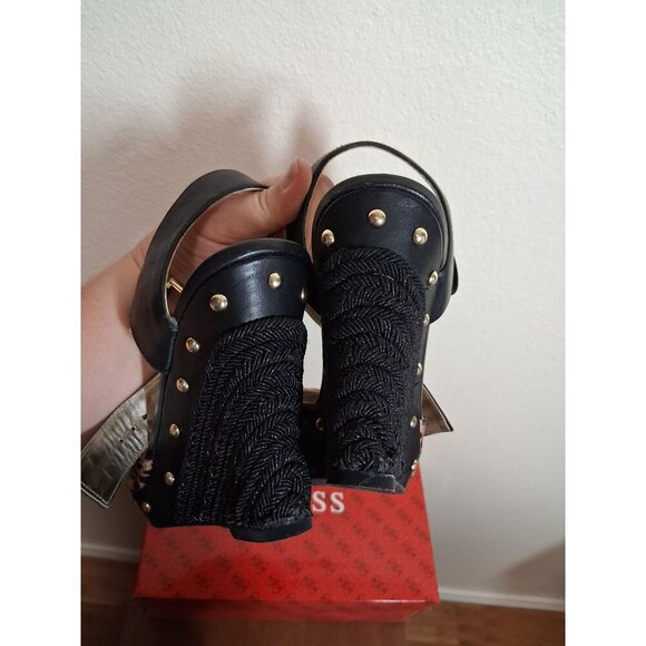 Guess Wedge Heels Animal Print Women's Size 8M - Picture 3 of 6